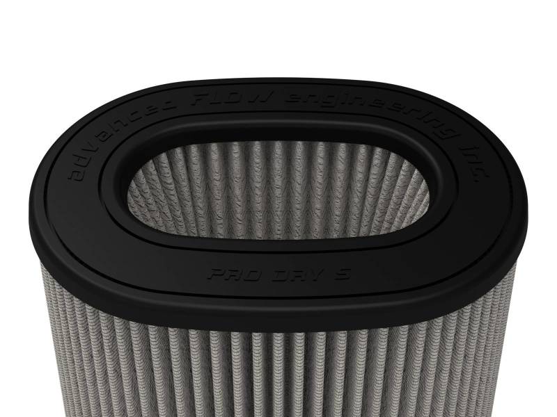 aFe MagnumFLOW Pro DRY S Air Filter (6-3/4 x 4-3/4)in F x (8-1/2 x 6-1/2)in B x (7-1/4 x 5)in T