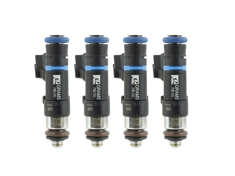 Grams Performance Mitsubishi Evo 1-9 / Eclipse GSX/GS-T 750cc Fuel Injectors (Set of 4)