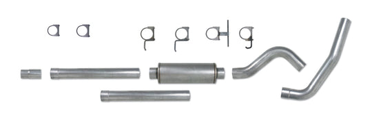 Diamond Eye KIT 4in Catback Single AL: 94-97 FORD 7.3L F250/F350 PWRSTROKE
