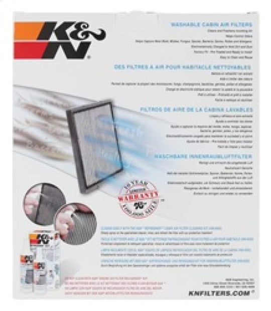 K&amp;N 09-18 Subaru Forester 2.5L H4 F/I Cabin Air Filter