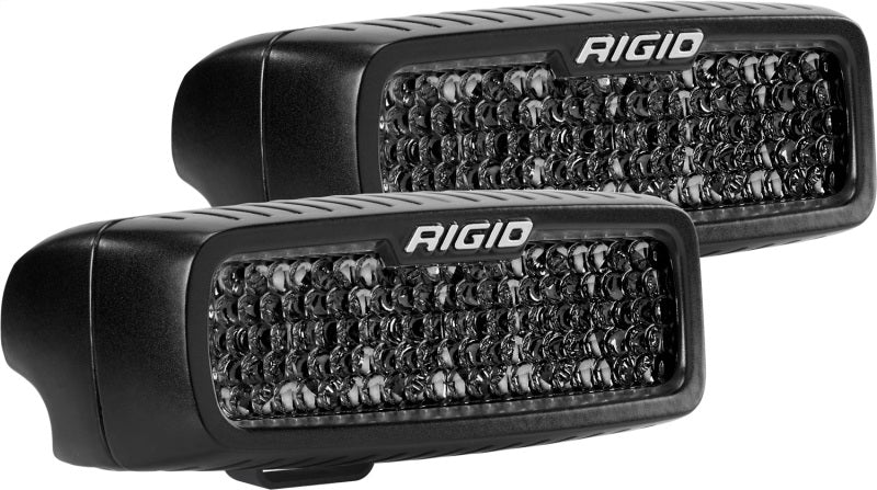 Rigid Industries SR-Q Series PRO Midnight Edition - Spot - Diffused - Pair