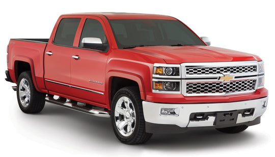 Bushwacker 16-18 Chevy Silverado 1500 Fleetside OE Style Flares - 4 pc 69.3/78.8/97.8in Bed - Black