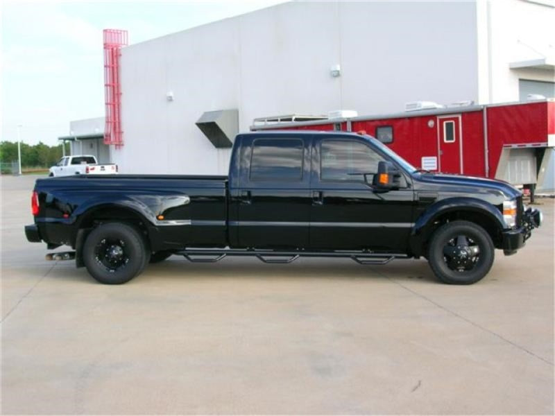 N-Fab Nerf Step 99-16 Ford F-250/350 Super Duty Crew Cab 8ft Bed - Gloss Black - Bed Access - 3in