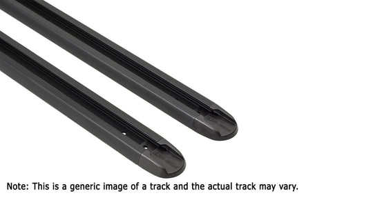 Rhino-Rack RTV Tracks w/Hardware & End Caps - 74.0in - Pair