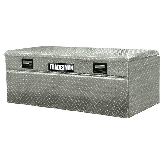 Tradesman Aluminum Flush Mount Truck Tool Box Full/Wide (36in.) - Brite