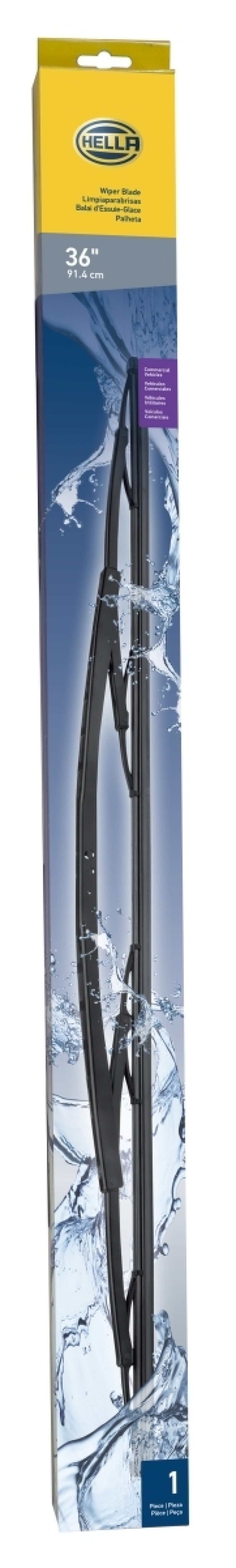 Hella Commercial Wiper Blade 36in - Single