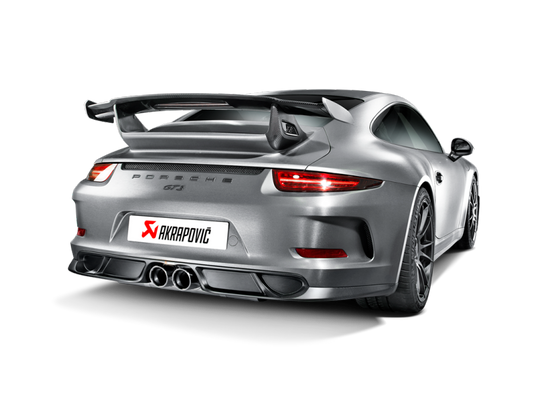 Akrapovic 14-17 Porsche 911 GT3 (991) Rear Carbon Fiber Diffuser - Matte