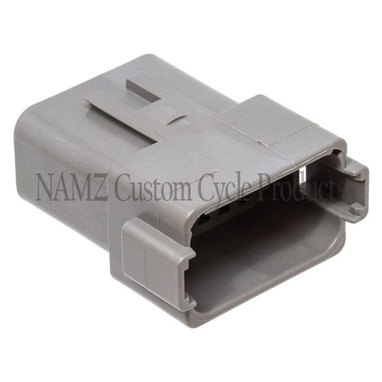 NAMZ Deutsch DT Series 12-Wire Receptacle & Wedgelock - Gray (HD 72129-94GY)