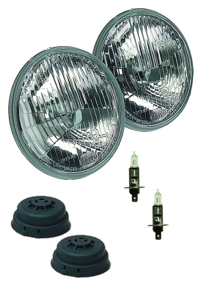 Hella 135mm H1 12V 55W High Beam Head Lamp Twin Kit