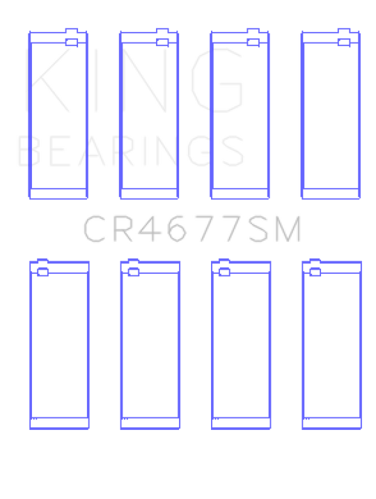 King Opel 1.6L Turbo A16LET/A16NET/Z16LET (Size STD) Connecting Rod Bearing Set