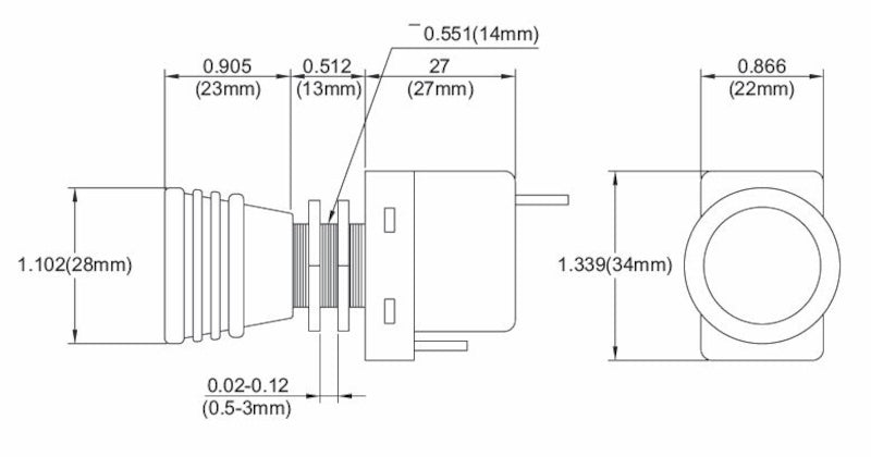 Hella Switch Pull Spst 3 Lens