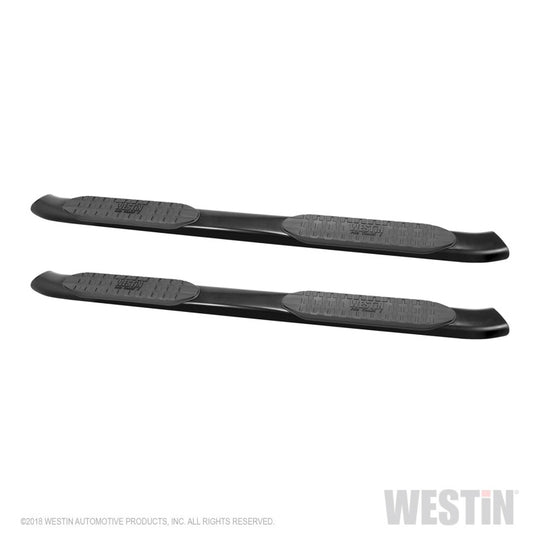 Westin 2019 Ram 1500 Quad Cab (Excl Classic) PRO TRAXX 5 Oval Nerf Step Bars - Black