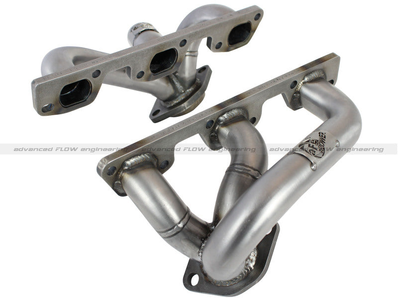 aFe Twisted Steel Header SS-409 HDR Jeep Wrangler JK 07-11 V6 3.8L