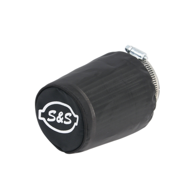 S&amp;S Cycle Air Filter Cover For Tapered S&amp;S Tuned Induction Filters - Black Nylon