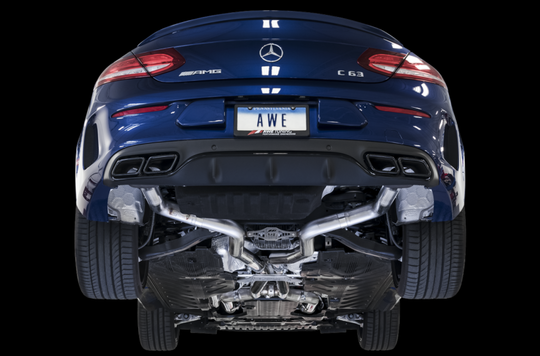 AWE Tuning Mercedes-Benz W205 AMG C63/S Coupe Track Edition Exhaust System (no tips)