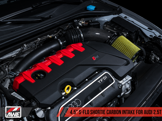 AWE Tuning Audi RS3 / TT RS S-FLO Shortie Carbon Fiber Intake