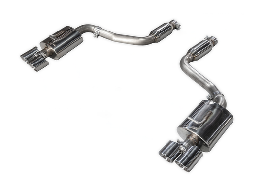 AWE Tuning Panamera 2/4 Touring Edition Exhaust (2011-2013) - w/Chrome Silver Tips