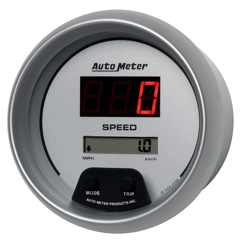 Autometer Ultra-Lite 3 3/8in 160 MPH Digital Speedo Gauge