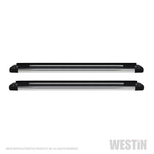 Westin SG6 Polished Aluminum Running Boards 85.5 in