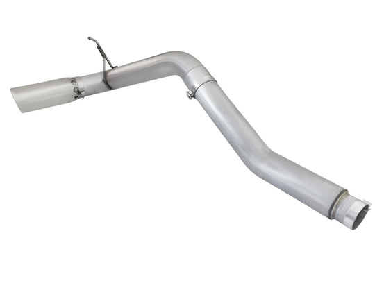 aFe Atlas Exhaust 5in DPF-Back Exhaust Aluminized Steel 2016 Nissan Titan XD V8-5.0L w/ Polished Tip