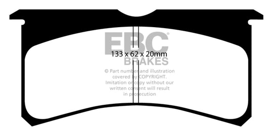 EBC Brakes Bluestuff Street and Track Day Brake Pads