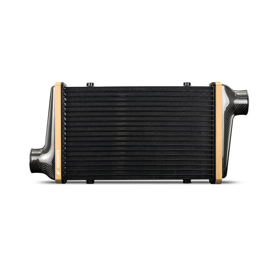 Mishimoto Universal Carbon Fiber Intercooler - Matte Tanks - 525mm Silver Core - S-Flow - P V-Band