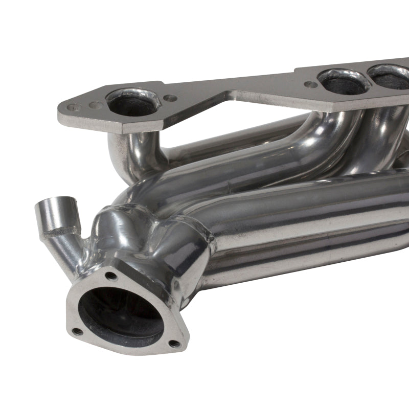 BBK 96-98 GM Truck SUV 5.0 5.7 Shorty Tuned Length Exhaust Headers - 1-5/8 Silver Ceramic