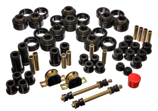 Energy Suspension 95-97 Chevy Tahoe / GMC Denali 4WD Black Hyper-flex Master Bushing Set