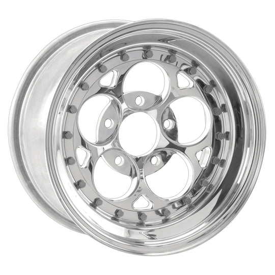 Weld Magnum III 15x5 / 5x4.75 BP / 2.5in. BS Polished Wheel - Non-Beadlock