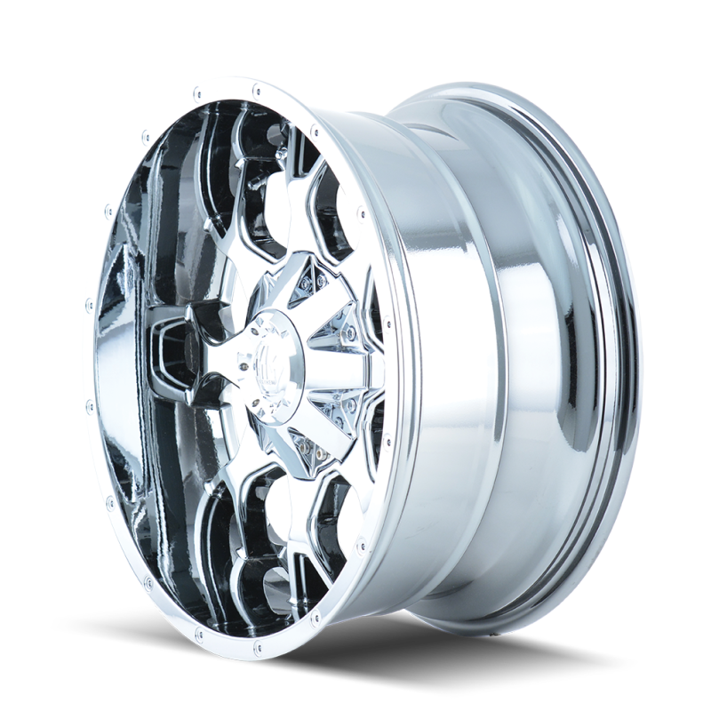 Mayhem 8015 Warrior 18x9 / 5x114.3 BP / 18mm Offset / 87mm Hub Chrome Wheel