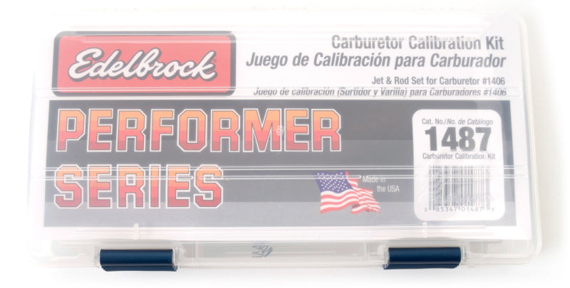 Edelbrock Jet / Rod Kit for 1406