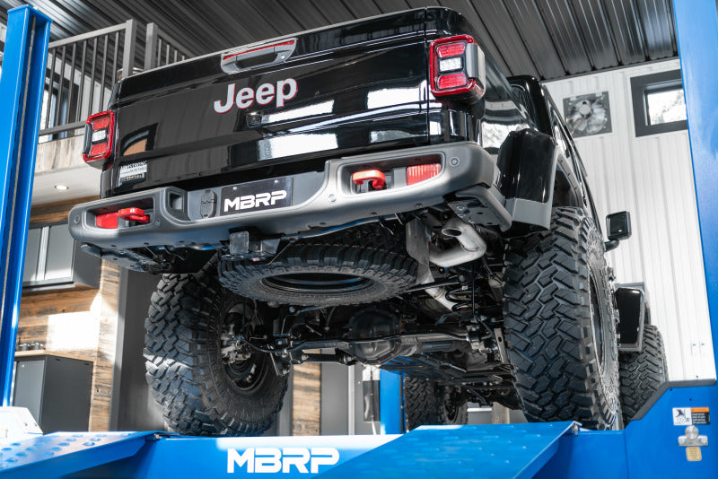 MBRP 2021+ JEEP Gladiator JT 3.0L EcoDiesel XP Series T304SS 3in Filter Back w/ Rear Turn Down