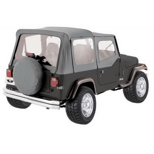 Rampage 1976-1983 Jeep CJ5 Complete Top - Grey Denim