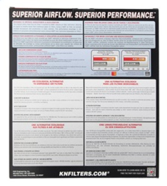 K&amp;N 10 Chevy Camaro 3.6/6.2L Drop In Air Filter