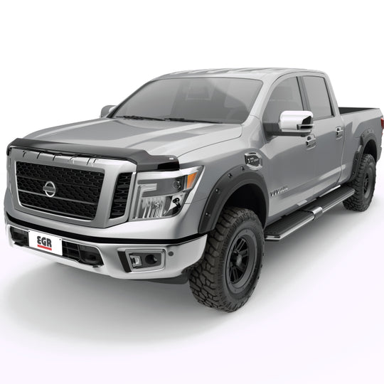 EGR 16+ Nissan Titan XD Superguard Hood Shield - Matte