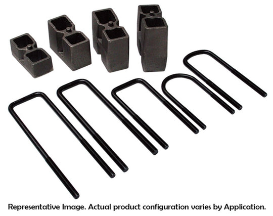 Skyjacker 1980-1996 Ford F-250 4 Wheel Drive Suspension Block and U-Bolt Kit