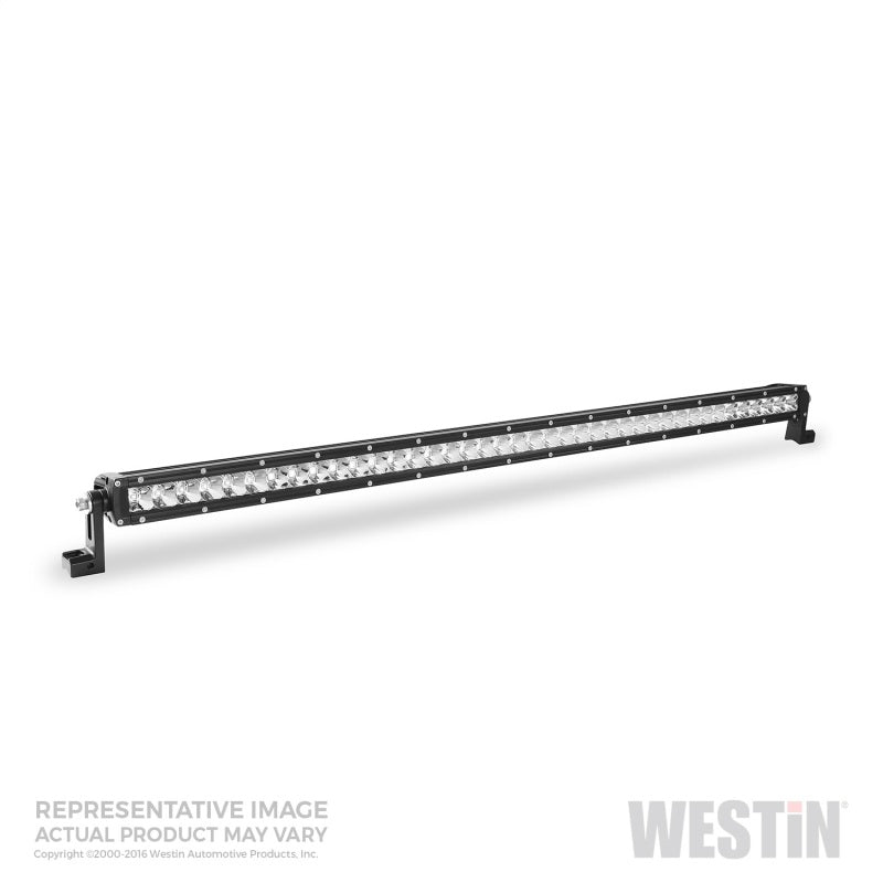 Westin Xtreme LED Light Bar Low Profile Single Row 40 inch Flex w/5W Cree - Black