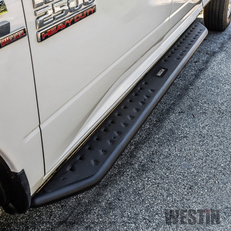 Westin 09-18 Dodge RAM 1500 Crew Cab Outlaw Nerf Step Bars