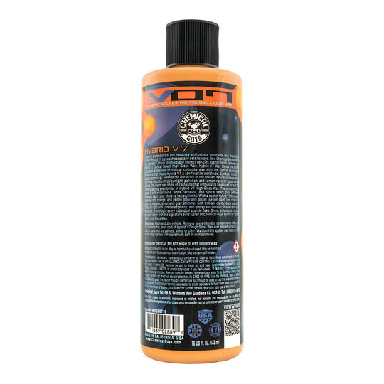 Chemical Guys Hybrid V07 Optical Select High Gloss Liquid Wax - 16oz