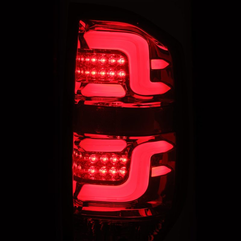 AlphaRex 14-20 Toyota Tundra PRO-Series LED Tail Lights Jet Black