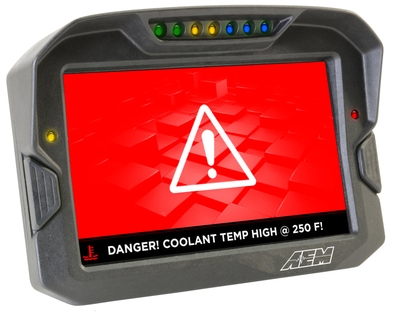 AEM CD-7 Non Logging Race Dash Carbon Fiber Digital Display (CAN Input Only)