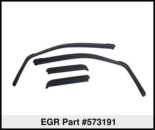 EGR 04+ Ford F/S Pickup / 06+ Lincoln MK LT In-Channel Window Visors - Set of 4 (573191)