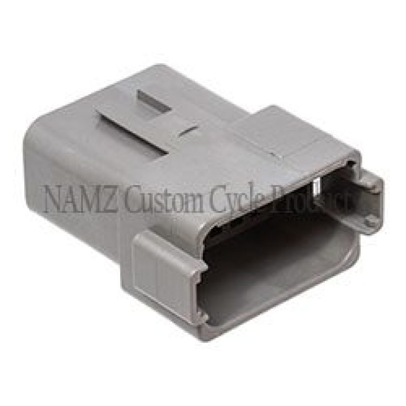 NAMZ Deutsch DT Series 12-Wire Receptacle & Wedgelock - Gray (HD 72129-94GY)