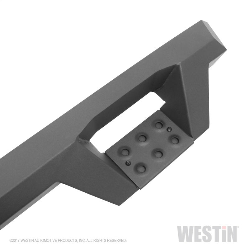 Westin 17-22 Ford F-250/350 Crew Cab 6.75ft Bed HDX Drop W2W Nerf Step Bars - Tex. Blk