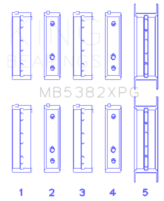 King Subaru EJ20/EJ22/EJ25 (For Thrust in 