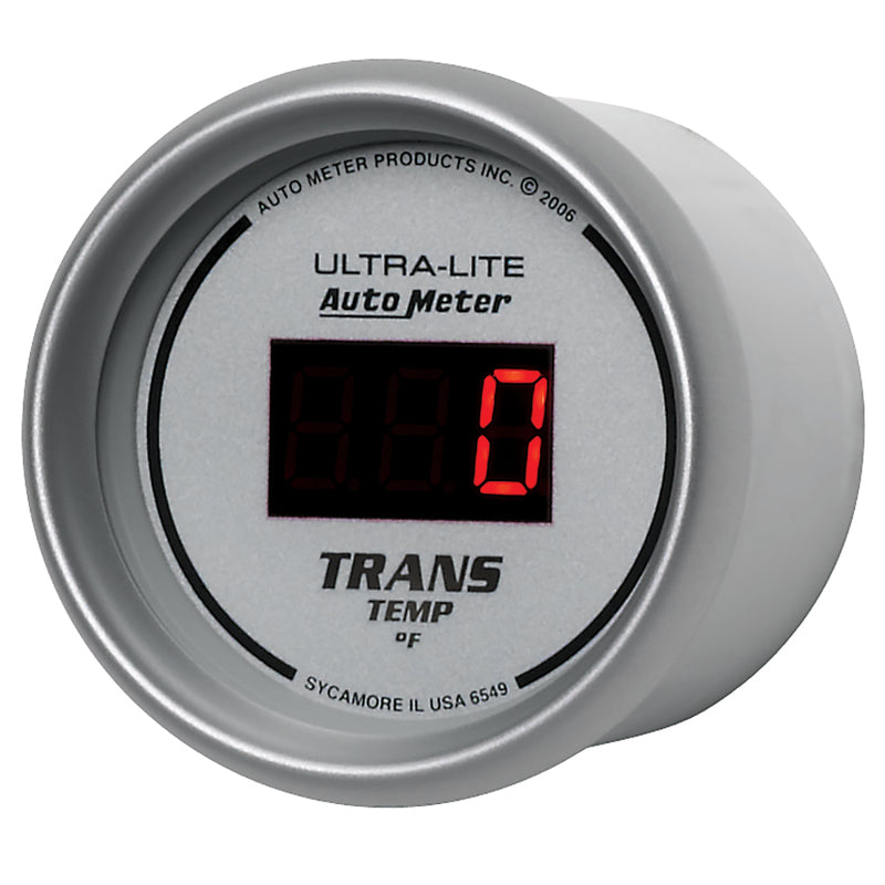 Autometer Ultra-Lite 52mm 0-300 Deg F Digital Oil Temperature