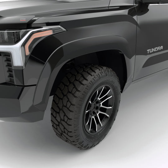 EGR 22-24 Toyota Tundra 66.7in Bed Summit Fender Flares (Set of 4) - Painted to Code Black