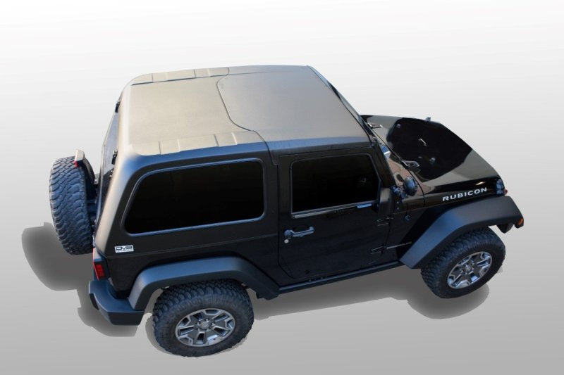 DV8 Offroad 07-18 Jeep Wrangler JK 2 Piece Fast Back Hard Top 2 Door (Dropship Only)