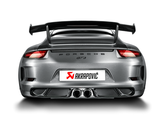 Akrapovic 14-17 Porsche 911 GT3 (991) Rear Carbon Fiber Diffuser - Matte