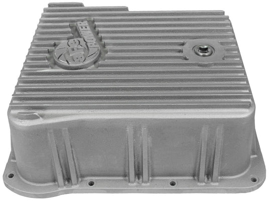 afe Transmission Pan Cover (Raw); GM Diesel Trucks 01-14 V8-6.6L (td)